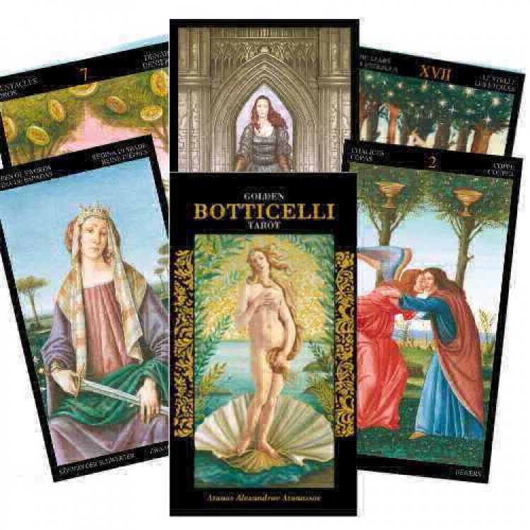 Golden Botticelli Tarot - Karty (eng)