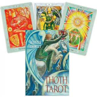 Thoth Tarot - Aleister Crowley KAPESNÍ - Karty (eng)